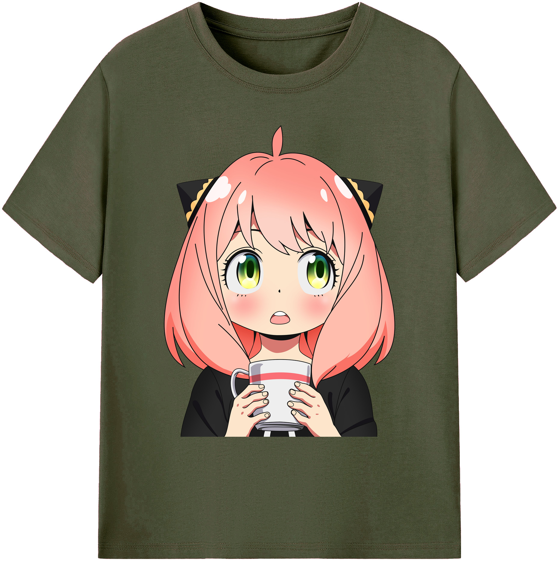 （画像用） SPY×FAMILY间谍家家酒 綿100％ メンズ半袖Tシャツ｜肌触りやわらか＆通気性